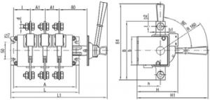 Рубильник выключатель - разъединитель вр32 400А купить в Киеве по выгодной цене с бесплатной доставкой