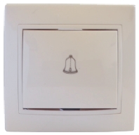 Выключатель звонка звонковый в стену скрытая установка вимикач дзвінка купити Київ купить Киев цена ціна