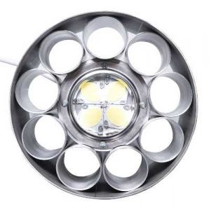 Купить светодиодный купольный светильник 100Вт (12500люм, Д=204мм, 4.3кг, ІР65) в Киеве по выгодной цене с бесплатной доставкой Киев цена HIGH BAY промышленный светильник для склада