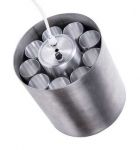 Светодиодный купольный светильник 100Вт (12500люм, Д=204мм, 4.3кг, ІР65)