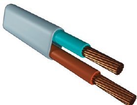 провод купить Киев цена медный электрический ШВВП 2х1.5 провід купити Київ ціна мідний електричний кабель