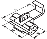 Купить cw-1.25 Клемма быстрого монтажа на провод от 0.5 до 1 квадрат мм (уп. 100шт) в Киеве по выгодной цене с доставкой