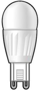 Бытовая светодиодная лампа капсульная 2Вт GU9 для гирлянд Киев купить енергоощадна світлодіона лампа купити Київ ціна