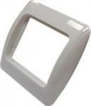 Рамка 1 местная белого цвета для установки в стену розеток и выключателей купить Киев цена доставка рамка 1 місна білого кольору для установки в стіну розеток і вимикачів купити Київ ціна доставка