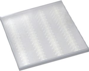 Светодиодный растровый светильник потолочный встраиваемый 40Вт подвесной потолок армстронг растровые светильники купить Киев цена світлодіодний растровий світильник для підвісної стелі купити Київ ціна