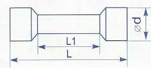 Гильза соединительная в изоляции для провода сечением от 0.5 до 1.5 квадрат мм применима для соединения медных проводников и кабелей методом опрессовки купить в Киеве по выгодной цене с доставкой