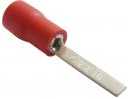 Наконечник плоская игла для провода сечением от 0.5 - до 1.5 квадрат (длина 10мм, ток 15А, уп.100 шт)