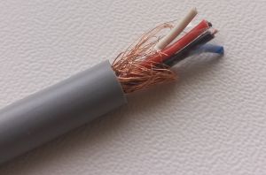 Кабель экранированный медный 4х0.14 гибкий 4 жильный многопроволочная жила сечением 0.14 кв. мм внешний диаметр 5 мм liycy data cable 2х2х0.14 купить с доставкой по Киеву приемлемая цена 26 awg