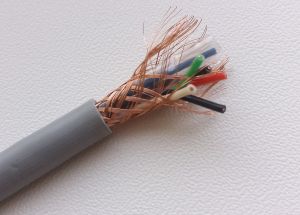 Кабель экранированный медный 6х0.14 гибкий 6 жильный многопроволочная жила сечением 0.14 кв. мм 26 awg внешний диаметр 6.2 мм liycy data cable купить с доставкой по Киеву приемлемая цена