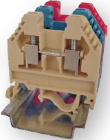 Клемма наборная винтовая нейтральная VS 4 PA N  (4 квадрат мм синяя) купить в Киеве с доставкой выгодная цена