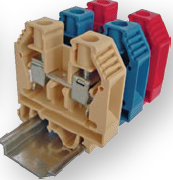 Клемма наборная винтовая питание VS 16 PA +  (16 квадрат мм красная) купить в Киеве с доставкой выгодная цена