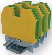 Клемма заземляющая сечением 16 квадрат мм (VS 16 PE) купить с доставкой по выгодной цене в Киеве клеммник наборной эемляной  