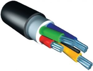 кабель купить Киев цена медный электрический силовой пятижильный ВВГнгд 5х4 купити Київ ціна мідний електричний п`ятижильний не распространяющий горение с низким дымо газовыделением негорючий