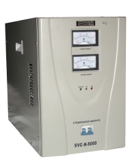 Купить сервоприводный стабилизатор напряжения 5000ВА (375х220х286, 17.16кг) в Киеве по выгодной цене с бесплатной доставкой